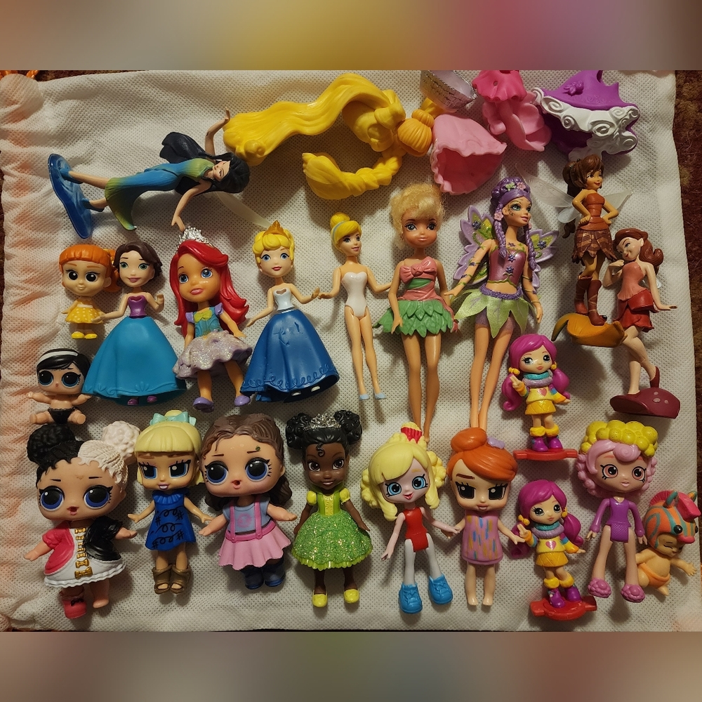 Assorted Kids Toy Dolls Set